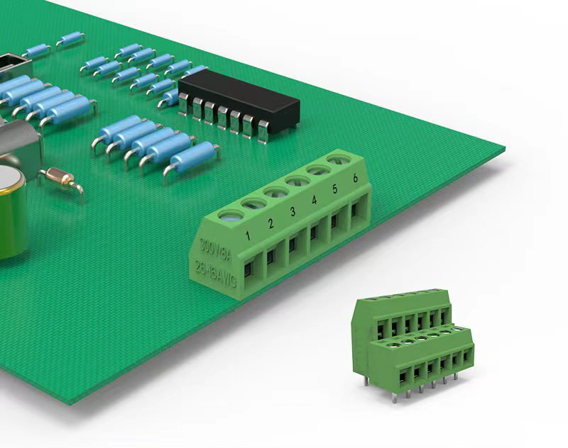 PCB Vidalı Tip Klemensler