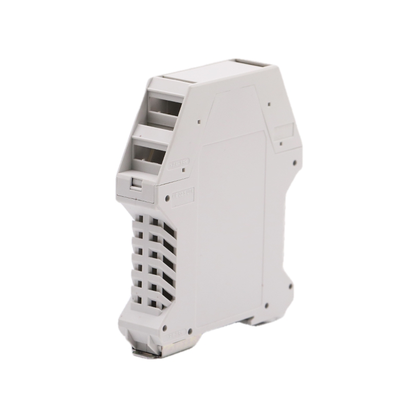 PCB terminal bloğuna giriş DIN ray muhafazası